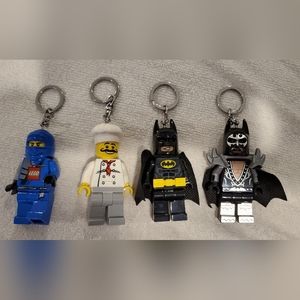 4 new Lego keychains